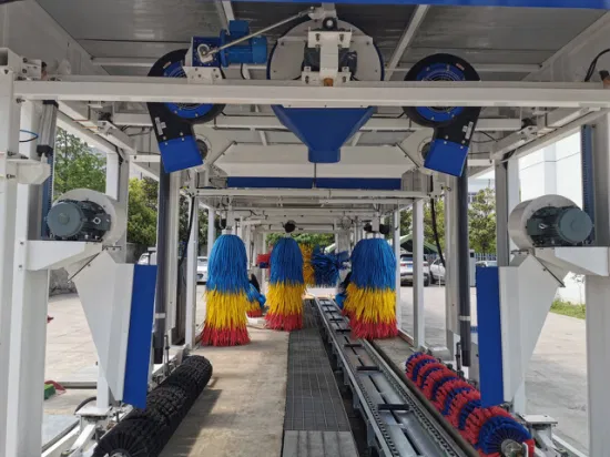 China Leading Auto Car Wash Machine Manufacturer, Quick Tunnel Car Wash System